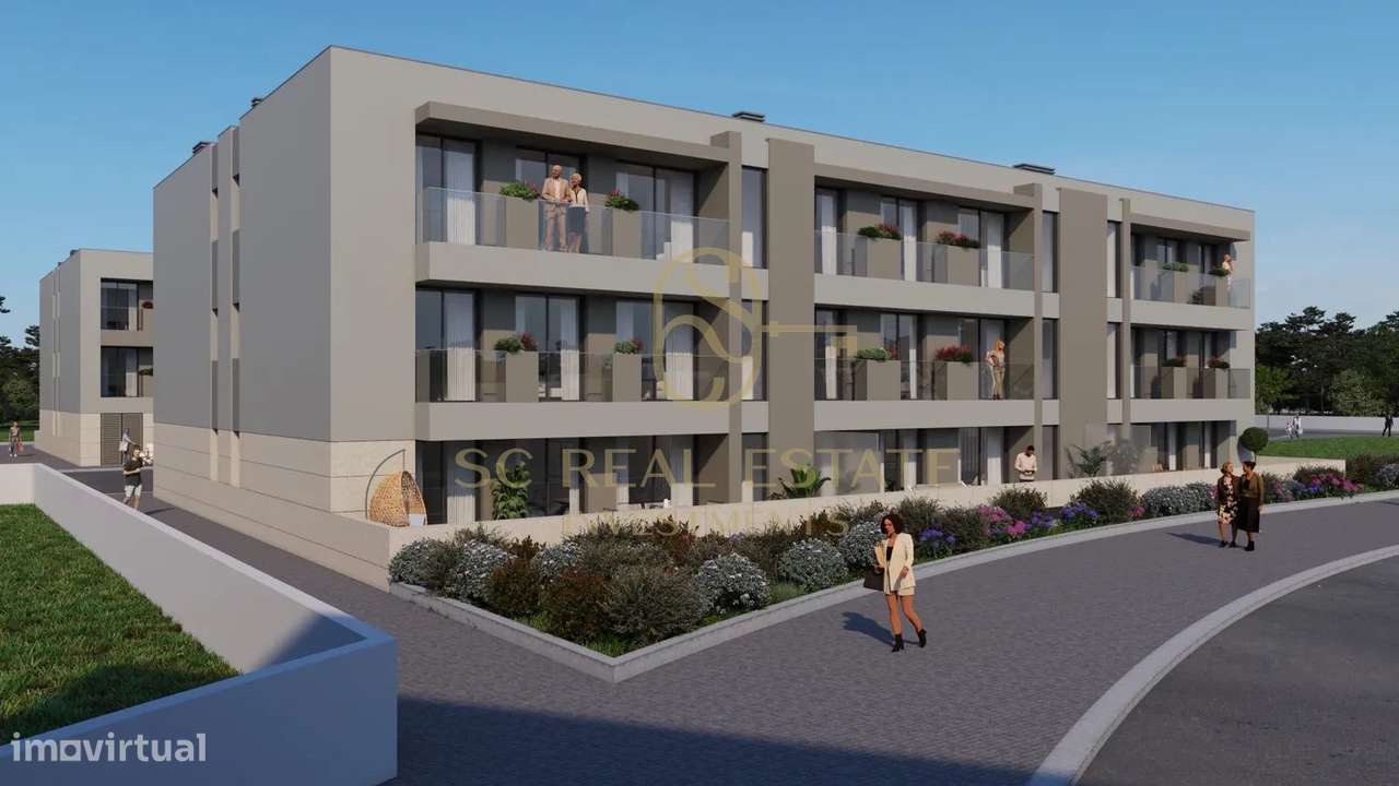 Apartamento T3 Novo, 3 Suites, Último Piso em Águas Santas-9