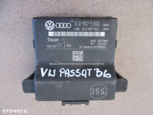 MODUŁ STEROWNIK GATEWAY VW PASSAT B6 3C0907530Q 3C0907951 - 1