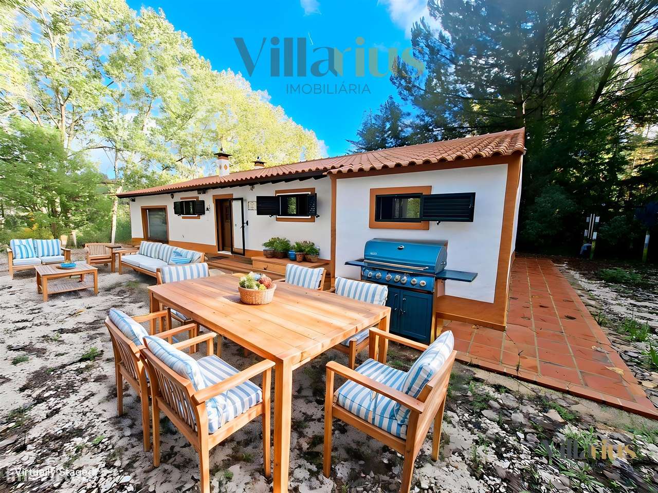 Moradia Térrea com Terreno Extenso a 3 min de Alverangel-7