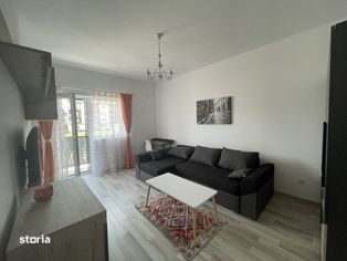 Apartament de inchiriat 2 camere mobilat utilat balcon Calea Cisnadiei