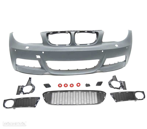 PARA-CHOQUES FRONTAL PARA BMW E81 E82 87 E88 LCI 07-13 LOOK M-TECH PDC - 3