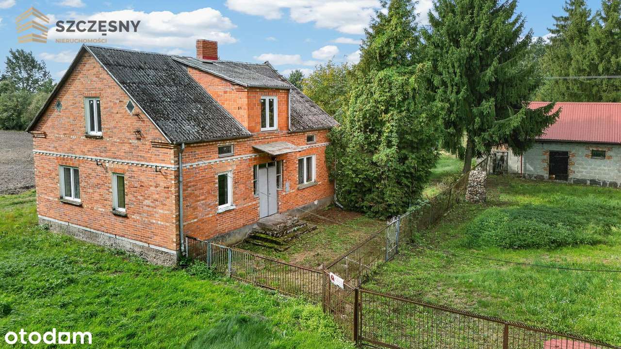 Siedlisko- dom mieszkalny, budynki gospodarcze,  MOGOWO obok NASIELSKA-16
