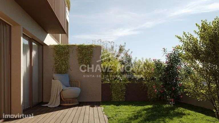 T2 Novo c/ Varanda e Lugar de Garagem 2 Viaturas em Arcozelo (Praias)-20
