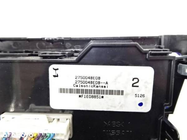 Panel klimatyzacji Nissan Qashqai J11 13-17r. - 6