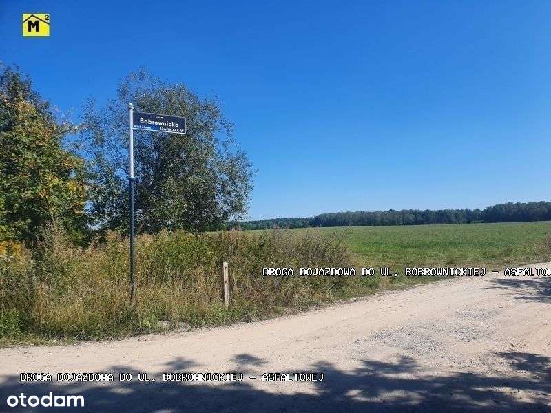 Działka bud. z MPZP, P-ń Szczepankowo Spławie ul. Bobrownicka-0