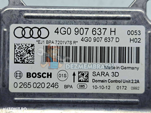 Senzor acceleratie Audi A6 (4G5, C7) Avant [Fabr 2011-2017] 4G0907637H - 2