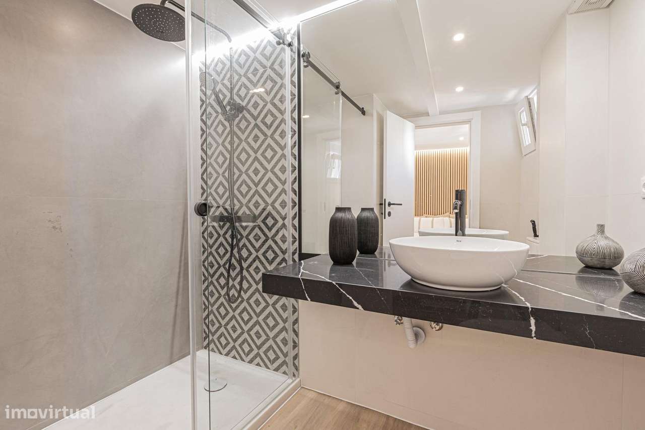 T1 (2Assoalhadas) A Estrear, Mobilado e Equipado, Av Liberdade, Lisboa-8