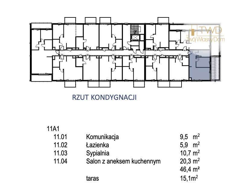 Osobna sypialnia | duży taras | 0% prowizji-7