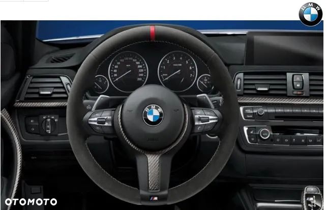 Oryginalna kierownica BMW M Performance Carbon/Alcantara - 1