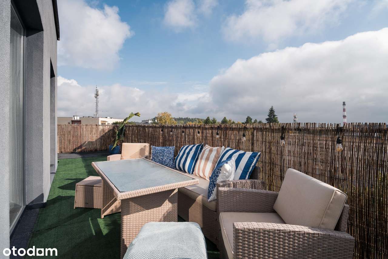 Nowoczesny apartament z pięknym dużym tarasem wysoki standard Sprawdź!-14