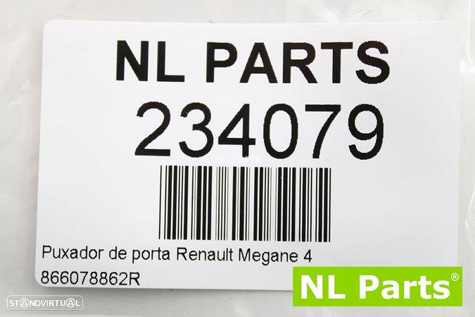 Puxador de porta Renault Megane 4 866078862R - 8