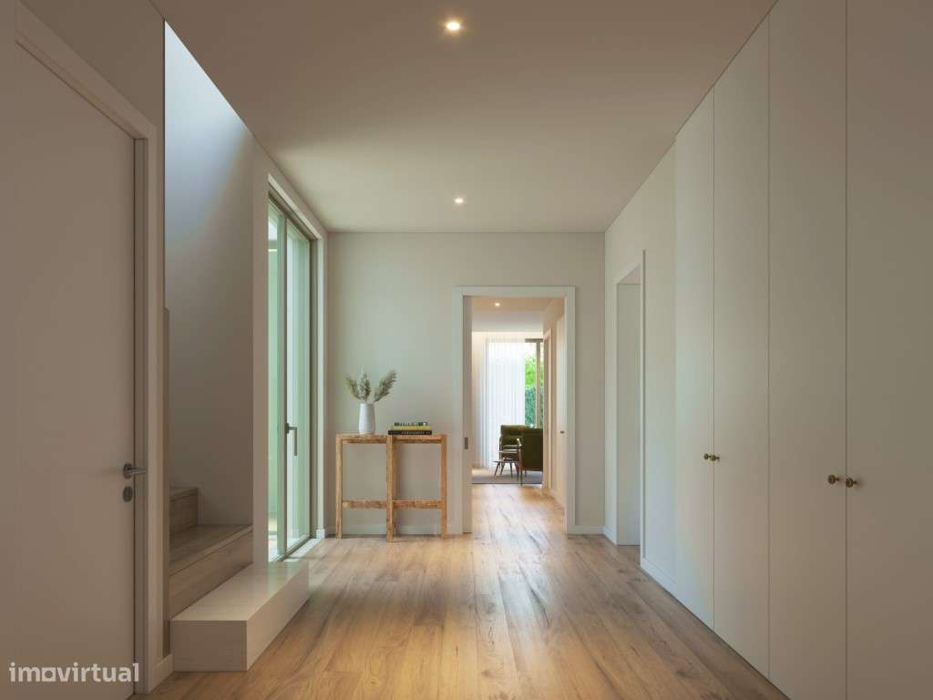 Moradia V3 Geminada com terraço e jardim, a 900 metros do mar-25