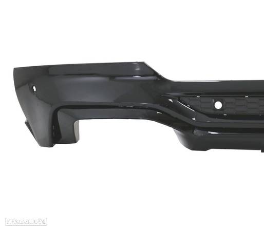 DIFUSOR PARA BMW X4 18-20 LOOK M PRETO MATE - 2