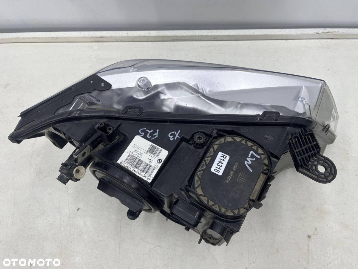 Lampa reflektor BMW X3 F25 10-14r. LEWA przednia zwykła H7 ORYGINALNA lewy przód 7217287 - 10