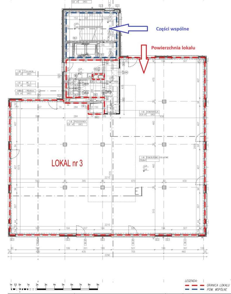 Lokal 400 m2 w biurowcu klasy B+, Wrocław-Krzyki - Pełny obrazek: 5/7