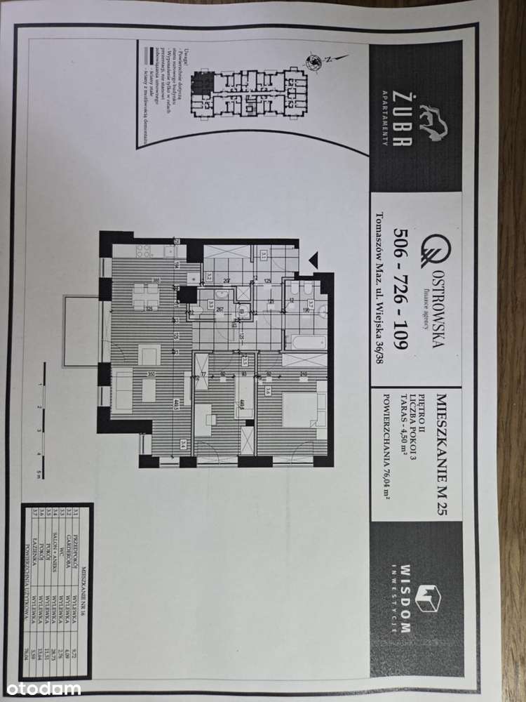Mieszkanie, 75,60 m², Spała - Pełny obrazek: 2/2