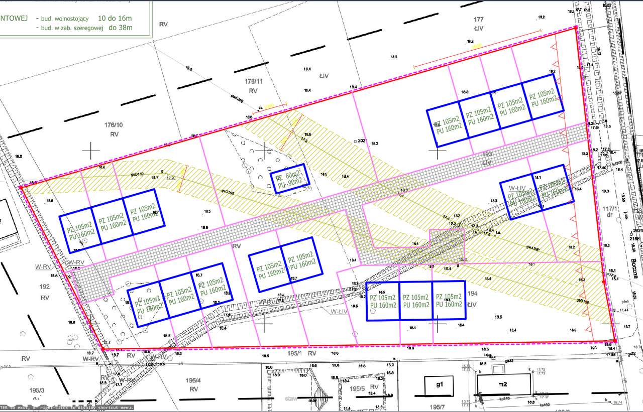 Działka inwestycyjna pod 11 domów nad Jeziorem Miedwie-4