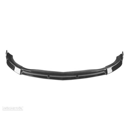 SPOILER LIP FRONTAL PARA MERCEDES CLA W117 AMG 14-18 LOOK BRABUS PRETO BRILHANTE - 6