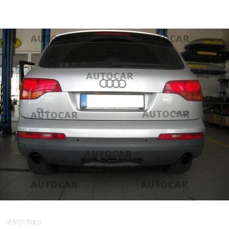 Carlig de remorcare pentru Audi Q7 - SUV - sistem demontabil vertical cu cheie - din 2006 - 13