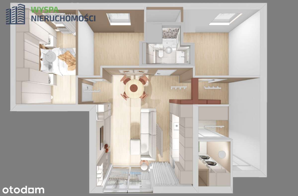 Jak z katalogu, 4 pokoje, 2 balkony, bez Pcc-18