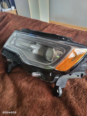 Reflektor Lampa Lewa Jeep Grand Cherokee WK2 2015 Xenon Wersja Amerykańska Oryginał MOPAR - 1