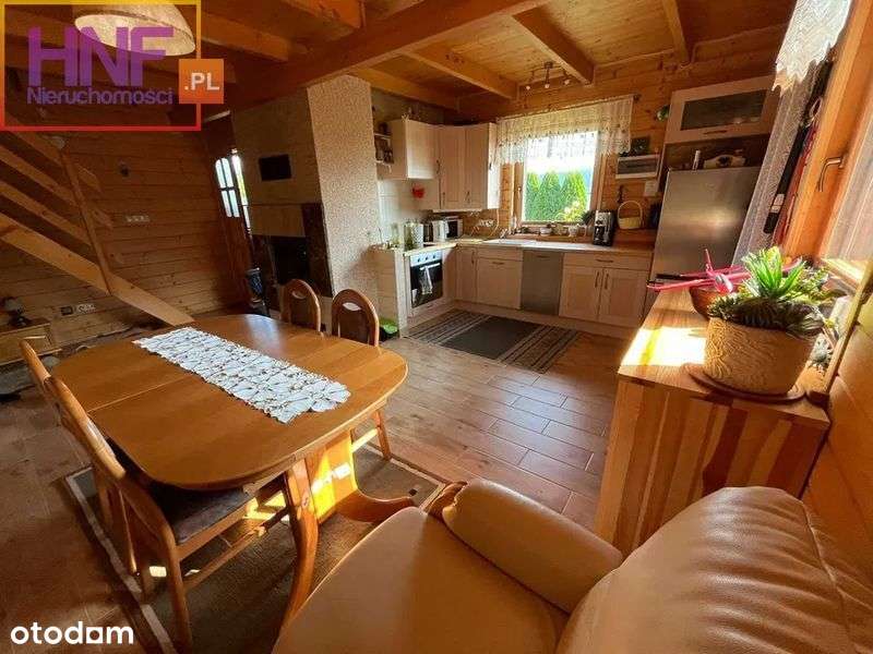 Dom z bali rejon Jeziora Rożnowskiego-5