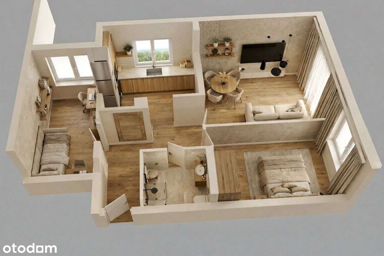 3 pokoje, balkon, ul. 9 Maja 1-9