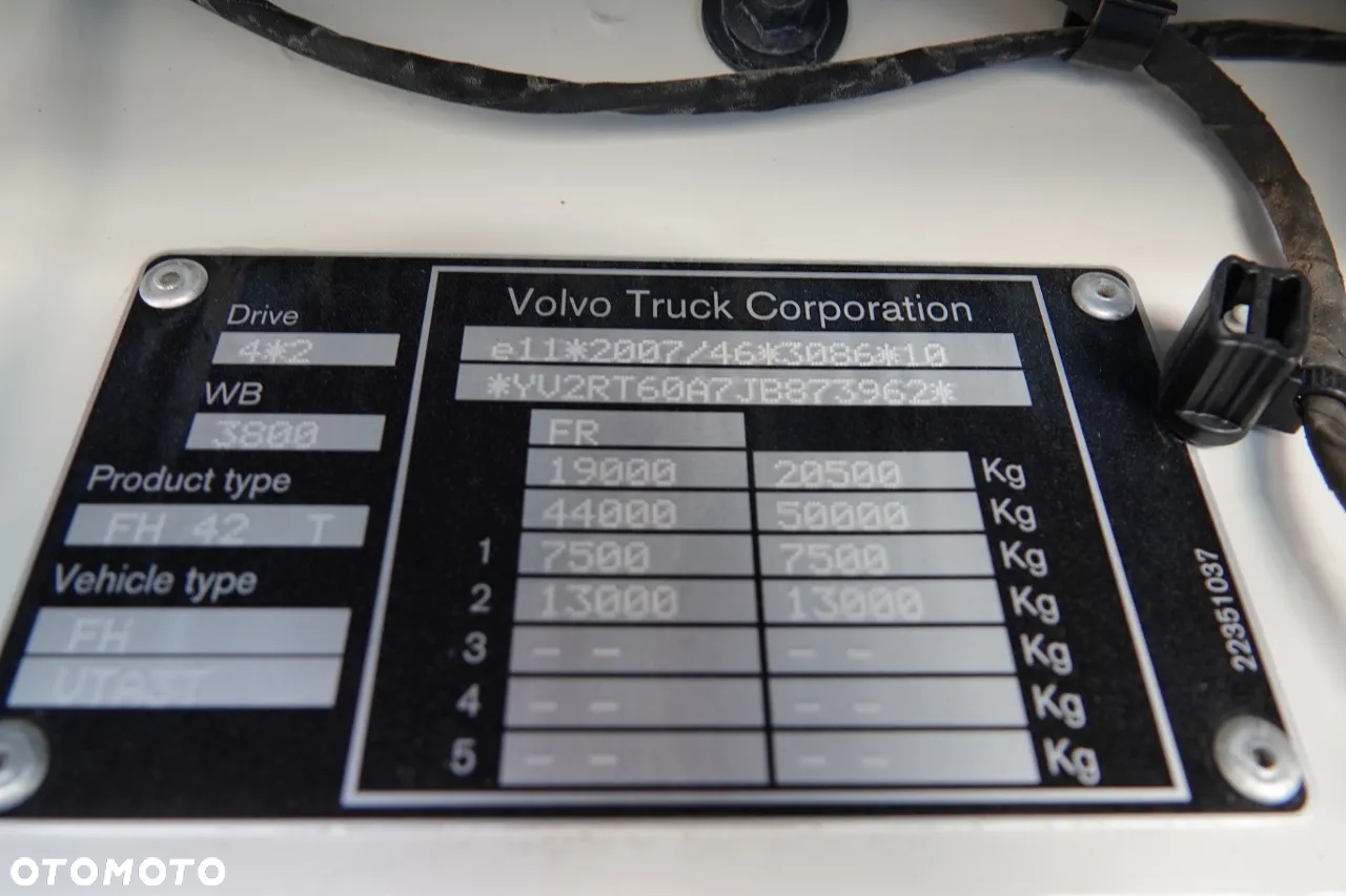 Volvo FH 540 / RETARDER / KLIMA POSTOJOWA / HYDRAULIKA DO WYWROTU - 36