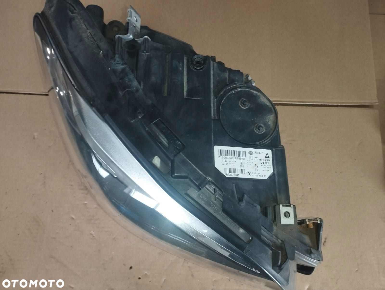 LAMPA PRAWA PRZÓD BMW F10 F11 LIFT LCI XENON EU - 4