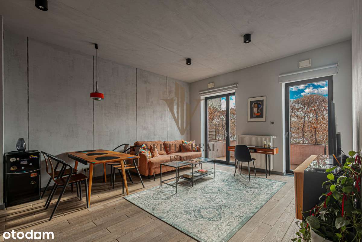 Wyjątkowy apartament |45 m²| sufit 3m | Metro 2min