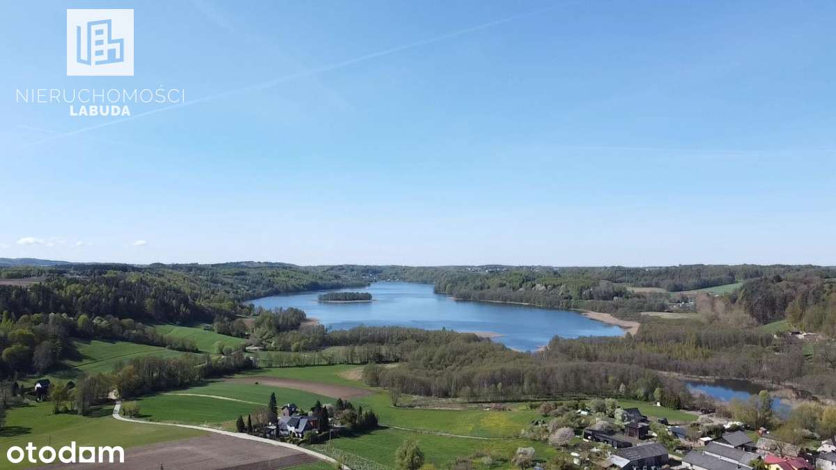 Działka inwestycyjna z widokiem na jezioro – Bącz - Pełny obrazek: 1/18