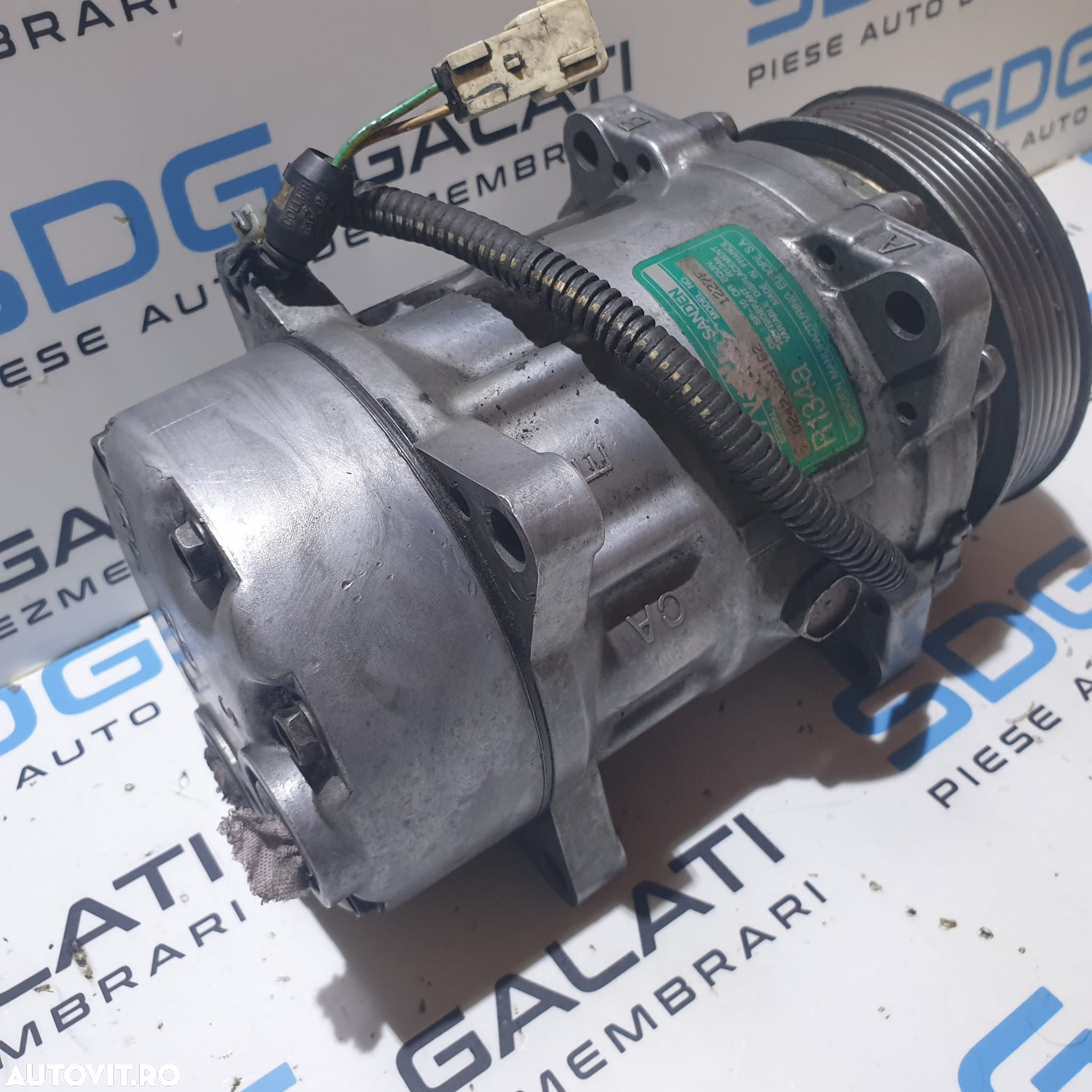 Compresor AC Clima Peugeot 306 1.8 1.9 2.0 D 1994 - 2002 Cod SD7V16-1227F 1227F - 3