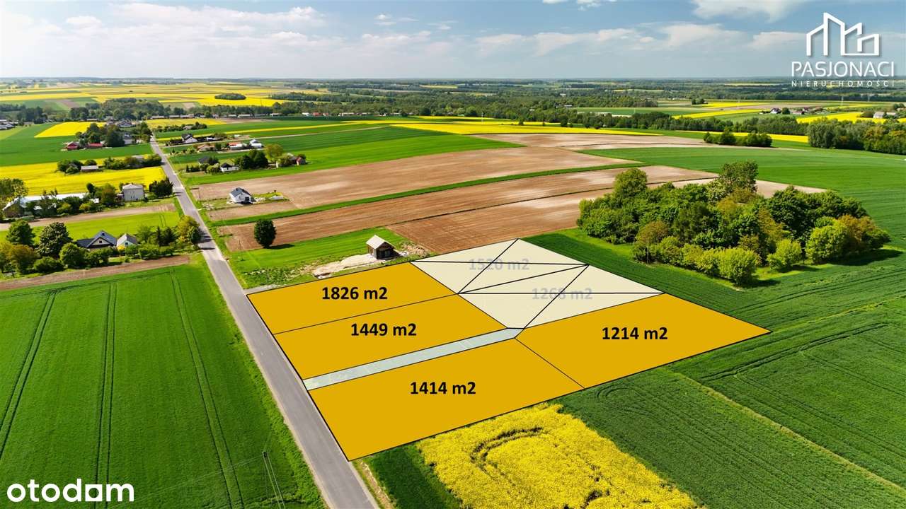 4 działki budowalne w malowniczej okolicy - Kiełczewice Górne-0