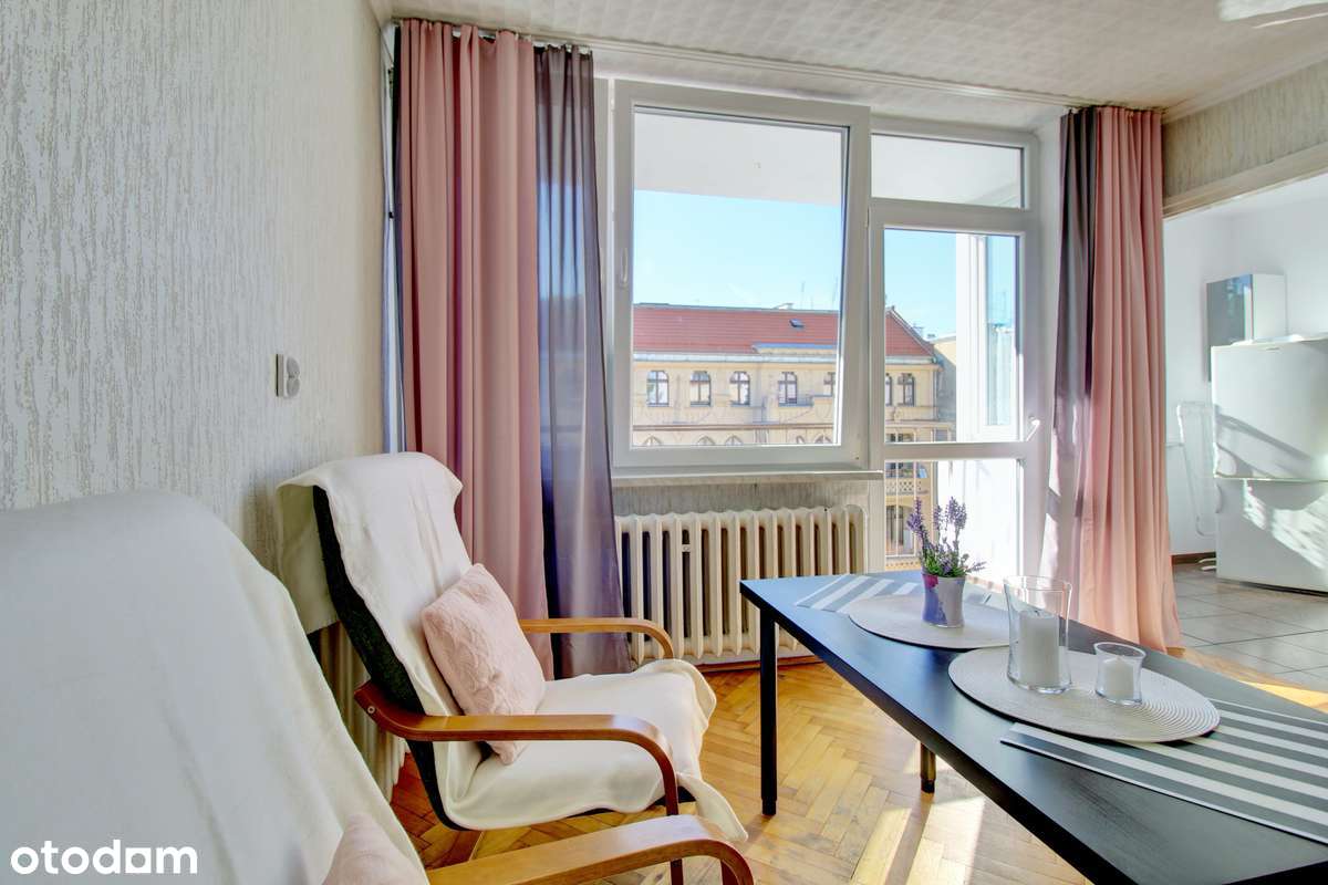 Duża kawalerka | Centrum/ 5 min pl. Dominikański|-1