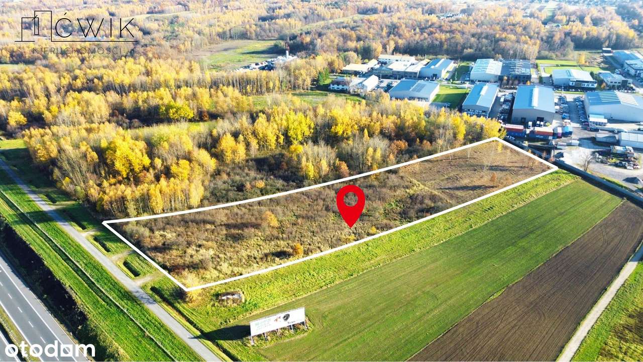 Atrakcyjna działka inwestycyjna - 6 km od A4 - Pełny obrazek: 4/15