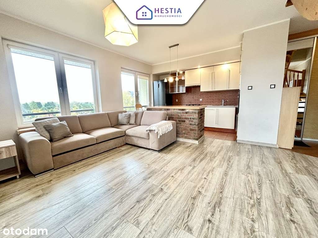 Dwupoziomowe mieszkanie - 4 pokoje. Gumieńce. - Pełny obrazek: 4/15