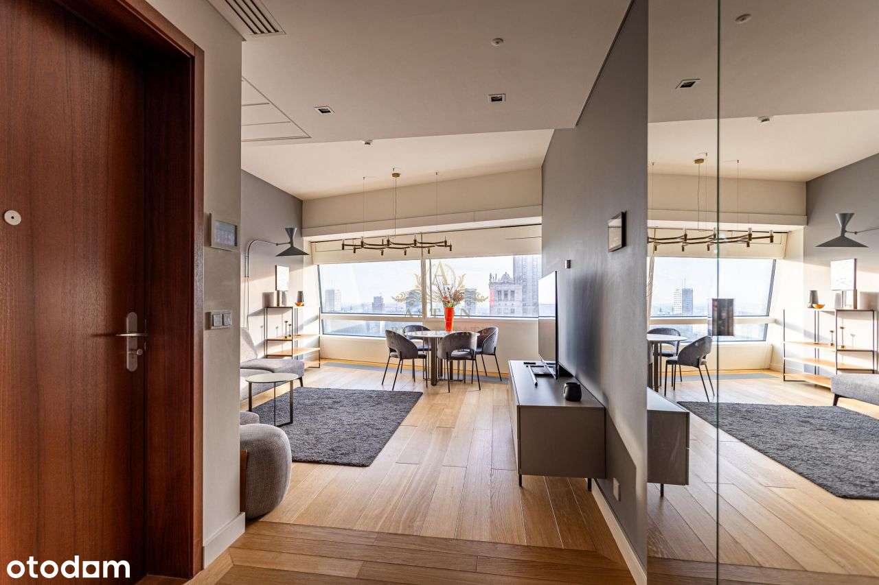 Apartament na Złotej 44 z widokiem na PkiN-4