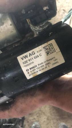 electromotor audi q3, vw passat, sharan, tiguan, skoda 2.0tdi 2016 02e911024c - 1