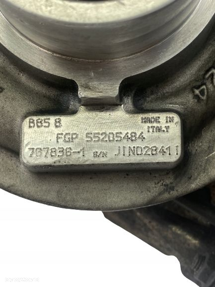 TURBOSPRĘŻARKA ALFA ROMEO FIAT SAAB OPEL 1.9 JTDM TID CDTI 55205484 - 2