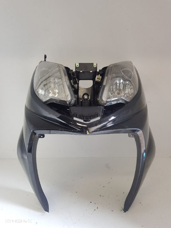 2009r Peugeot Satelis RS 125 Czasza Owiewka Przód Lampy Reflektor - 1