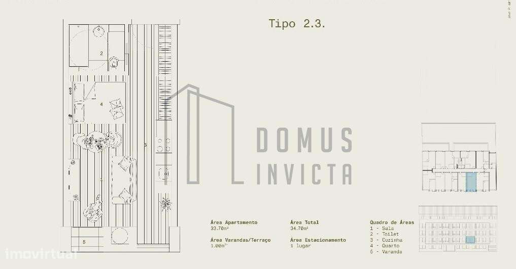 Apartamento T0  centro do Porto com lugar de garagem-7