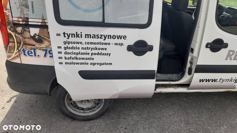 DRZWI TYLNE PRZESUWNE FIAT DOBLO I 1 LIFT 2007 - 1