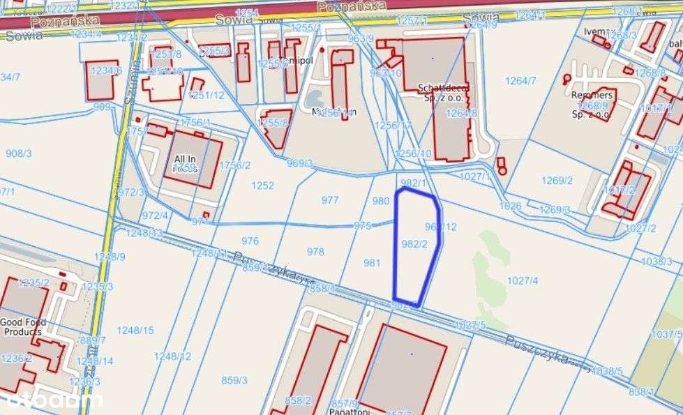 Działka inwestycyjna (1,34 ha) Tranowo Podgórne-0