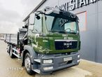 MAN TGM TGS 26.340 // wywrotka 3-S z HDS HIAB // kiper dzwig kran crane // oś skrętna // 6x2 // 6x4 // - 26