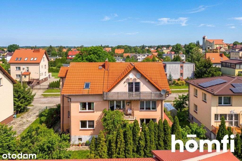 Przestronny dom z widokiem na panoramę Giżycka