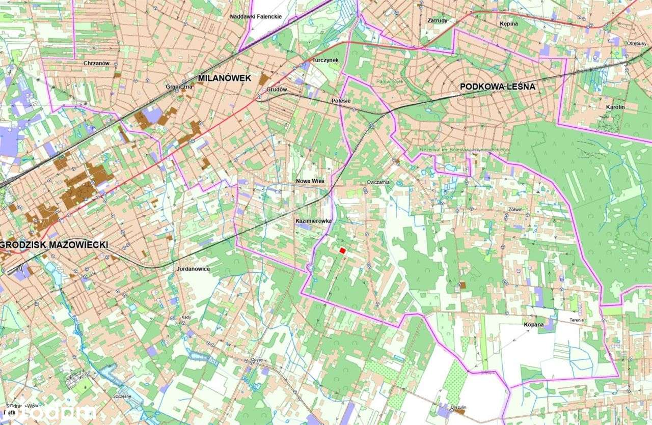 Działka rezydencyjna przy lesie 2 × 3 320 mkw. - Pełny obrazek: 4/9