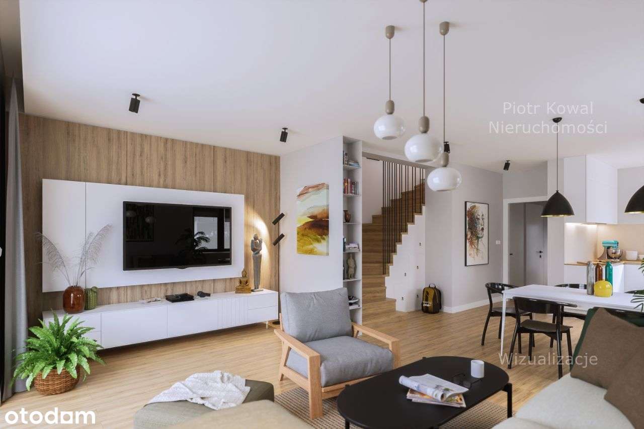 Bliźniak —100 m2— rolety — OGRZ.PODŁ.—strych  + VIDEO - Pełny obrazek: 4/20