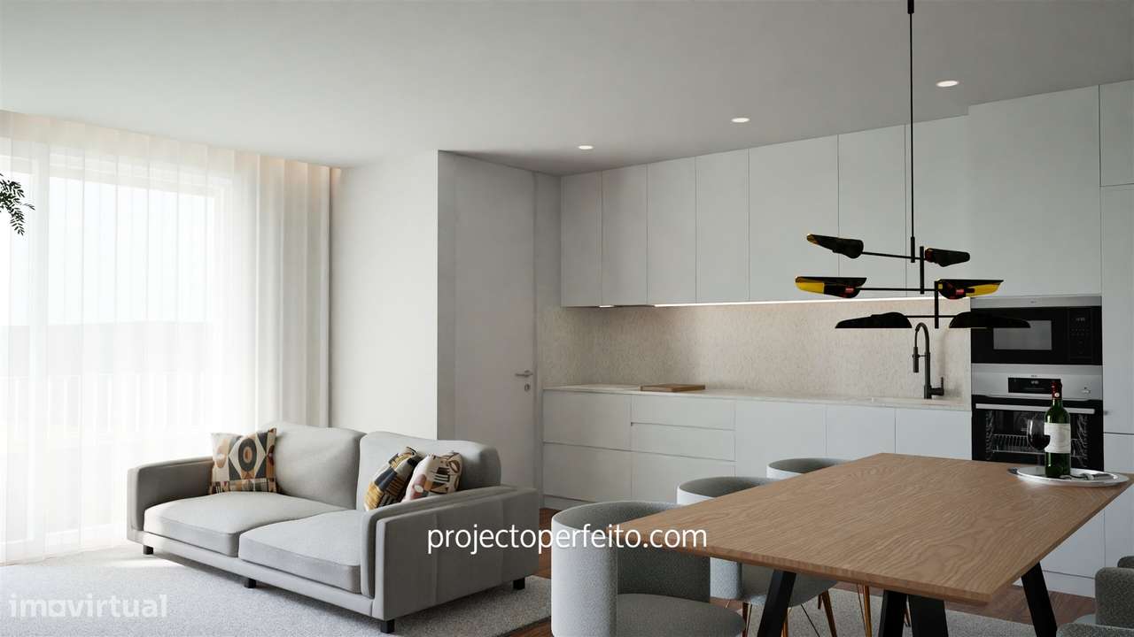 Apartamento T2 Venda em Grijó e Sermonde,Vila Nova de Gaia - Grande imagem: 4/57