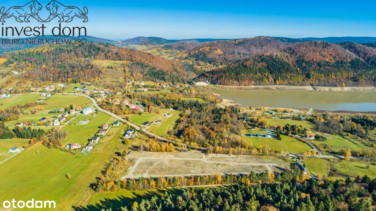 Działki z potencjałem nad Jeziorem Klimkówka – bud-18