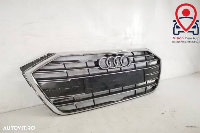 Grila Centrala Radiator Originala Audi A8 D5 2017 2018 2019 2020 4N0853651C - 2